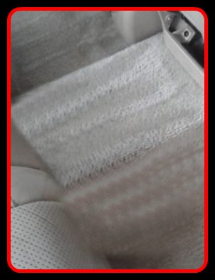 carpet with stain removed by Fifty Dollar Detail.